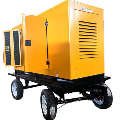 1500RPM Dongfeng Kangmingsi 100KVA gerador móvel silencioso conjunto com alternador de maratona