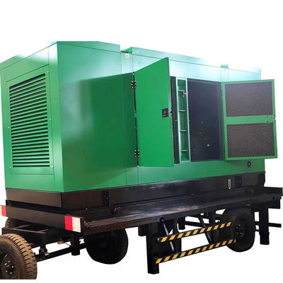 Remolque móvel Weichai silencioso de 400 kW com certificação ISO9001 e sistema de refrigeração por água