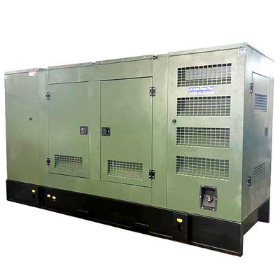 375KVA 400V Silent Box Diesel Generator Set para Emergency Backup Power Supply em Guangxi