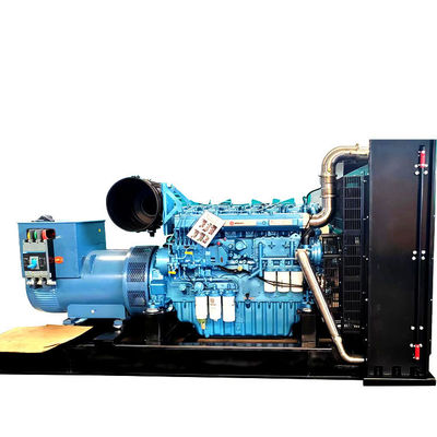 400V 1500RPM 550KW Weichai gerador a diesel conjunto para grande escala de energia de emergência
