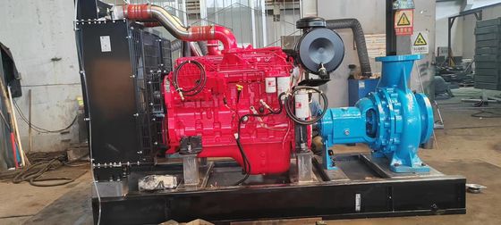 200KW Kangmingsi unidade de bomba de água gerador diesel conjunto com ISO9001 caixa atenuada e filtro de ar