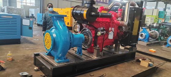 200KW Kangmingsi unidade de bomba de água gerador diesel conjunto com ISO9001 caixa atenuada e filtro de ar