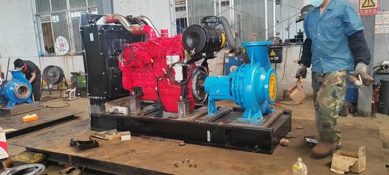 200KW Kangmingsi unidade de bomba de água gerador diesel conjunto com ISO9001 caixa atenuada e filtro de ar