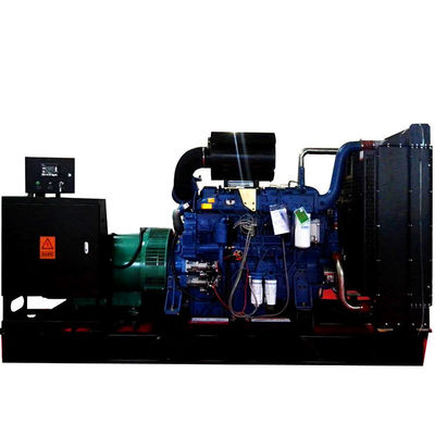 Fornecimento de energia de reserva 500KW Guangxi Yuchai gerador diesel conjunto para motor de cobre puro