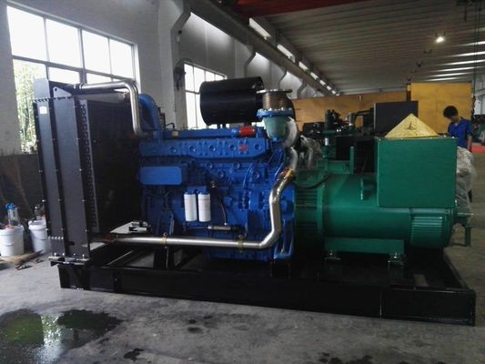 Fornecimento de energia de reserva 500KW Guangxi Yuchai gerador diesel conjunto para motor de cobre puro