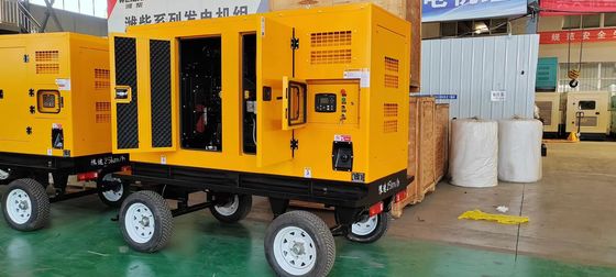1500RPM Dongfeng Kangmingsi 100KVA gerador móvel silencioso conjunto com alternador de maratona