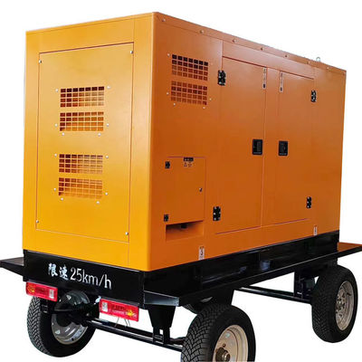 1500RPM Dongfeng Kangmingsi 100KVA gerador móvel silencioso conjunto com alternador de maratona