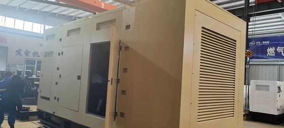 Injeção de direção 1000KVA Guangxi Yuchai alto-falante silencioso gerador a diesel definido para freqüência 50/60HZ