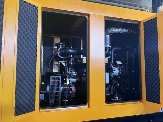 125KVA Mobile Trailer Diesel Generator Set com módulo de profundidade do mar e auto-iniciação