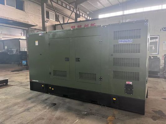 Guangxi Yuchai 375KVA alto-falante silencioso gerador diesel conjunto com sistema de refrigeração por água