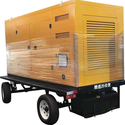 500KVA WEICHAI Automóvel móvel silencioso gerador de alto-falante conjunto 400KW de reserva de emergência de alimentação sistema de auto-iniciação