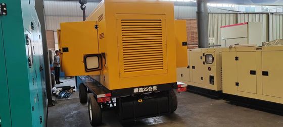 500KVA WEICHAI Automóvel móvel silencioso gerador de alto-falante conjunto 400KW de reserva de emergência de alimentação sistema de auto-iniciação