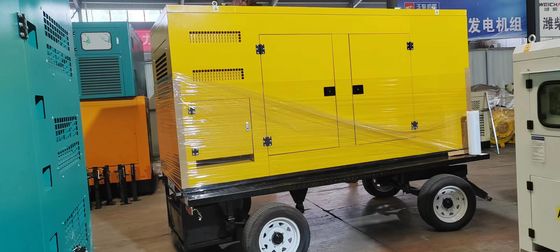 500KVA WEICHAI Automóvel móvel silencioso gerador de alto-falante conjunto 400KW de reserva de emergência de alimentação sistema de auto-iniciação