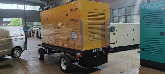 500KVA WEICHAI Automóvel móvel silencioso gerador de alto-falante conjunto 400KW de reserva de emergência de alimentação sistema de auto-iniciação