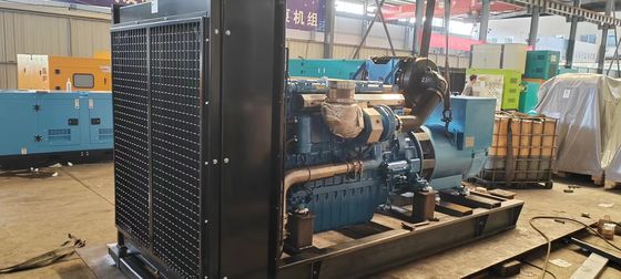 1 Fase/3 Fase 500KW Weichai Diesel Generator Set com Design Portátil Certificação ISO9001 e Filtro de Ar