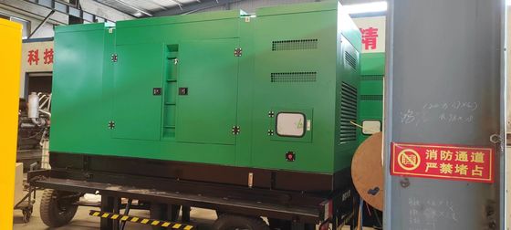 Remolque móvel Weichai silencioso de 400 kW com certificação ISO9001 e sistema de refrigeração por água