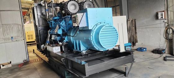 Sistema de refrigeração por água 1000KW Weichai Boduan gerador conjunto com filtro sonoro atenuado