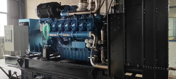 Sistema de refrigeração por água 1000KW Weichai Boduan gerador conjunto com filtro sonoro atenuado