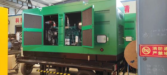 1800RPM Pedido dos clientes 500KVA Weichai Mobile Trailer Silent Speaker Generator Set