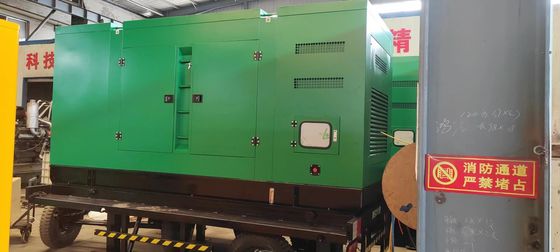 1800RPM Pedido dos clientes 500KVA Weichai Mobile Trailer Silent Speaker Generator Set
