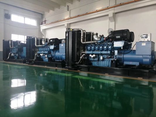 700KW Weichai Boduan gerador a diesel conjunto para a comunidade de reserva de energia de emergência