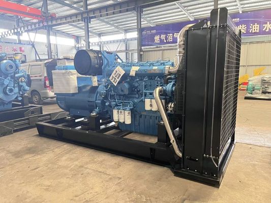 500KW Weichai Diesel Generator Set Auto Start Open Rack Tipo de Fornecimento de Energia de Apoio Solução