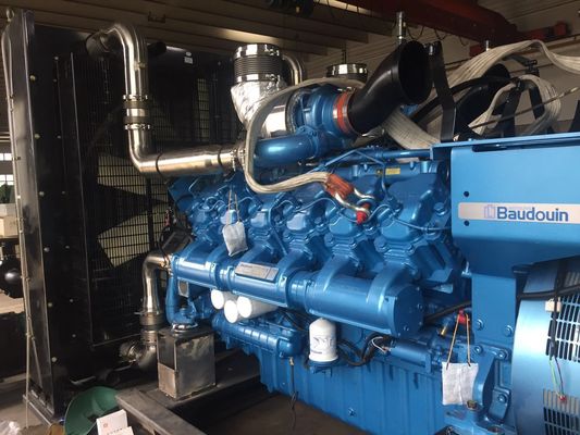 Fornecimento de energia de emergência de grande escola Set de gerador diesel Weichai Boduan 1000KW