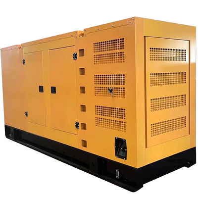 Sistema de refrigeração por água 300KW Yuchai gerador a diesel conjunto para silêncio caixa de energia de reserva