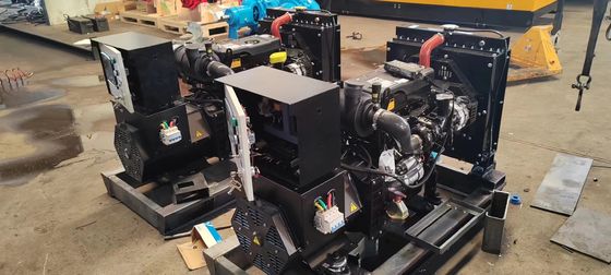 Conjunto de gerador diesel Weichairui de 30 KVA compacto e potente para alimentação de emergência