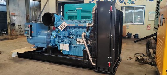 400V 1500RPM 550KW Weichai gerador a diesel conjunto para grande escala de energia de emergência