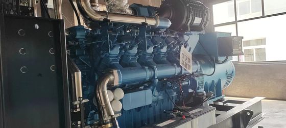 400V 1250KVA Weichai Diesel Generator Set 1000KW Grande equipamento de alimentação com motor de injeção de direção