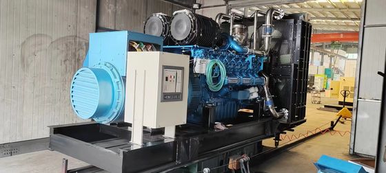 400V 1250KVA Weichai Diesel Generator Set 1000KW Grande equipamento de alimentação com motor de injeção de direção