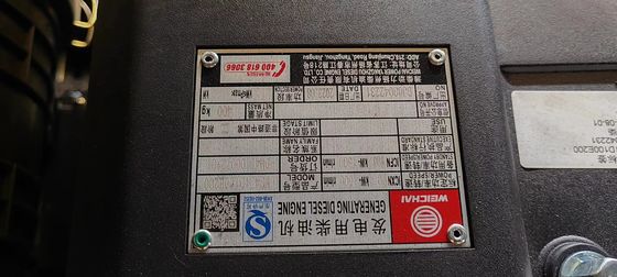 Alternador de maratona 75KW Weichai Generador de alto-falante silencioso