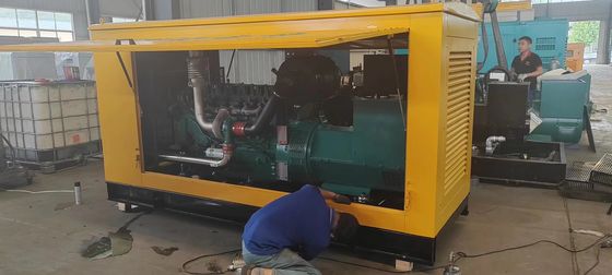 250KVA Weichai Rainproof Canopy Diesel Generator Set 200KW Container Emergency Backup Equipamento de carregamento de energia
