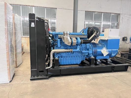 Alto-falante silencioso 50HZ para Weichai 500KW gerador diesel conjunto com sistema de resfriamento por água